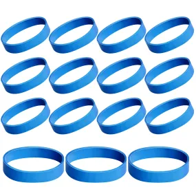 15 Pcs Ski Brake Retainers- 3 Inch Snowboard Brake Bands Retainers- Snowboard Ski Binding Rubber Brake Retainers for Winter Ski Accessory (Blue)