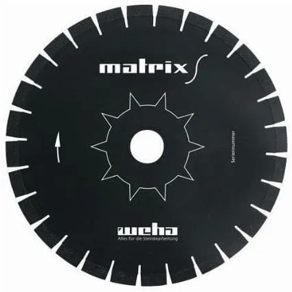 16" Weha Matrix S Diagonal Diamond Bridge Saw Blade