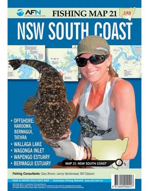 AFN Fishing Map 21 NSW South Coast