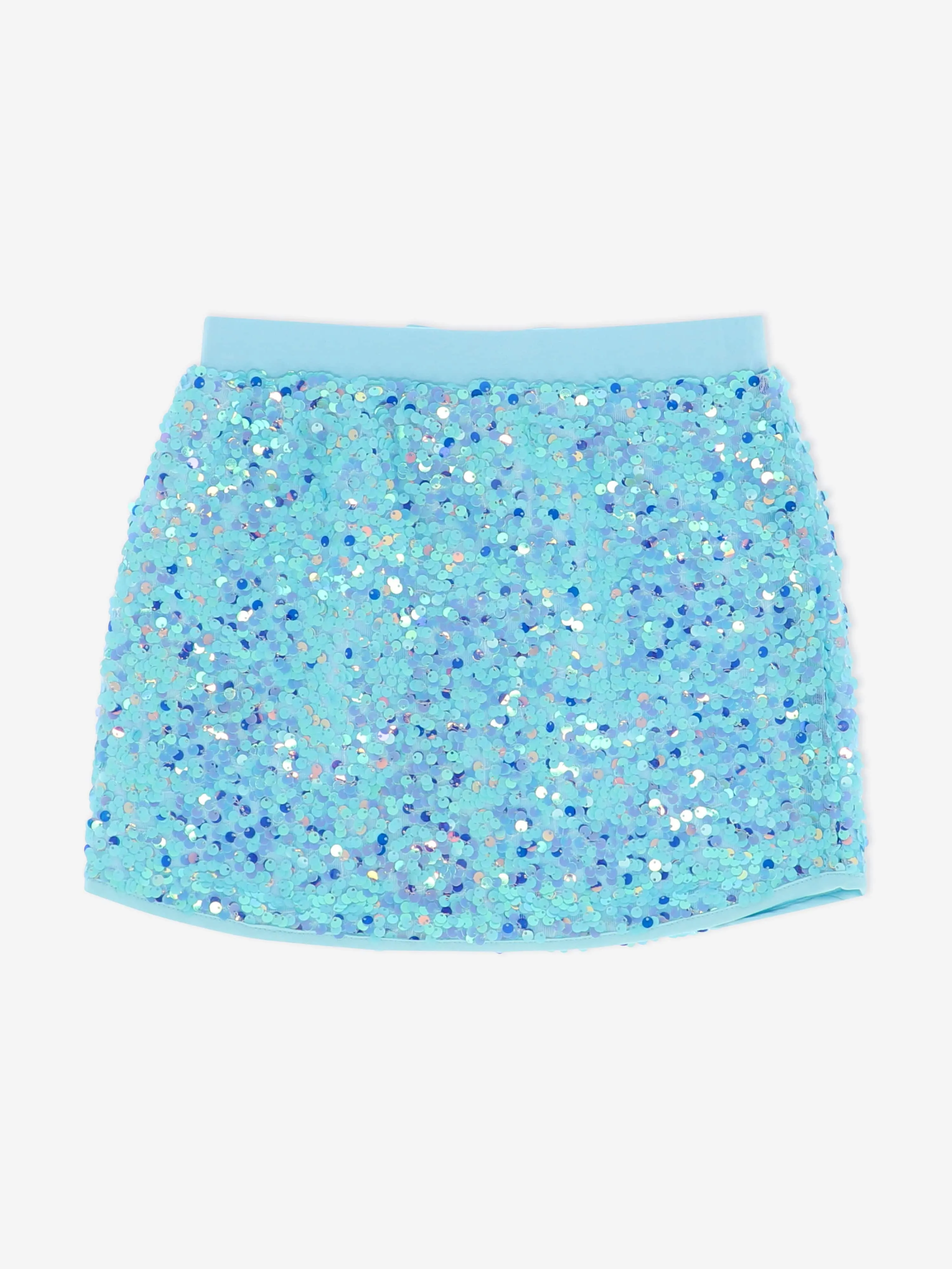 Angels Face Girls Diva Sequin Skirt in Blue