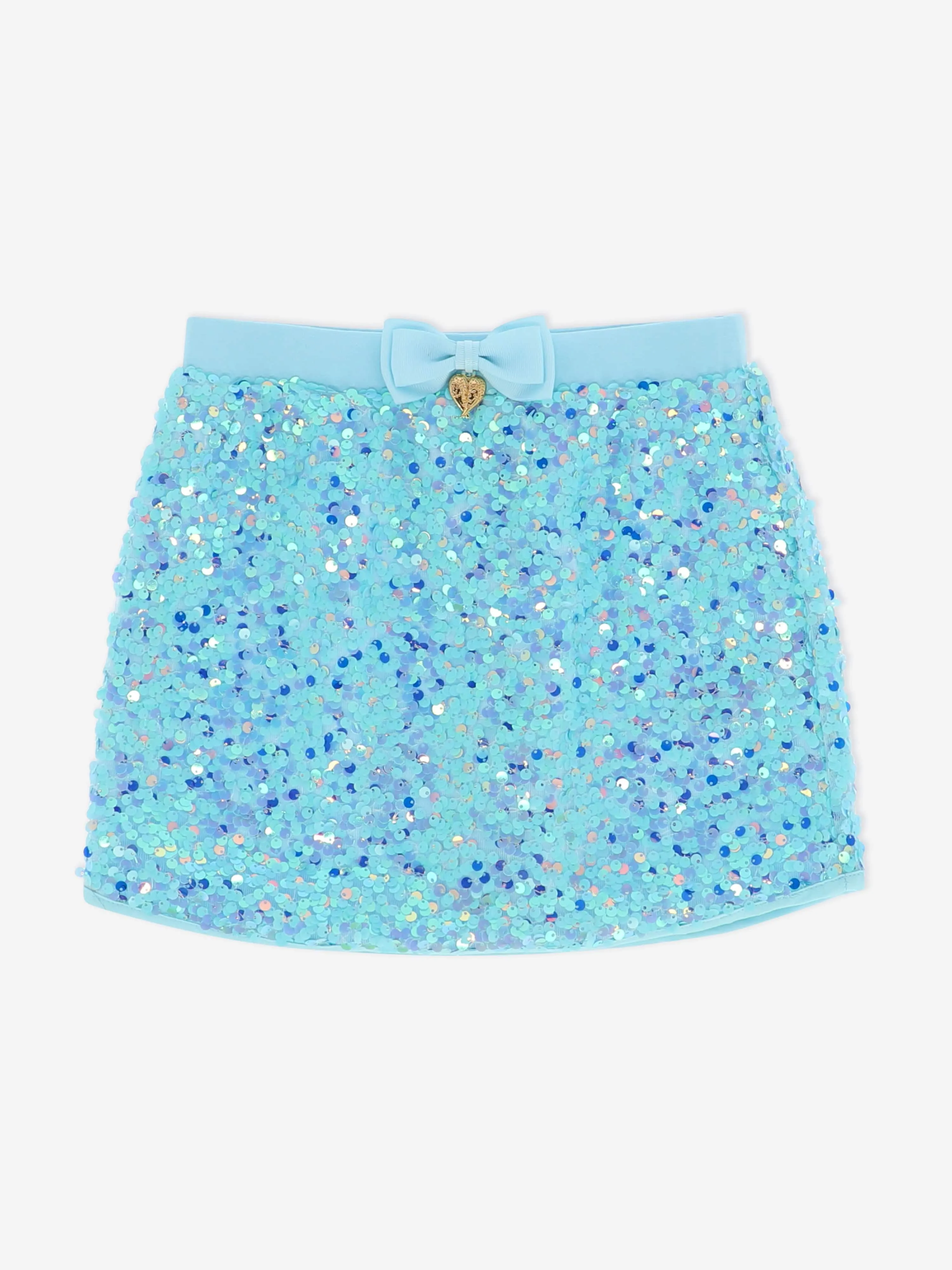 Angels Face Girls Diva Sequin Skirt in Blue