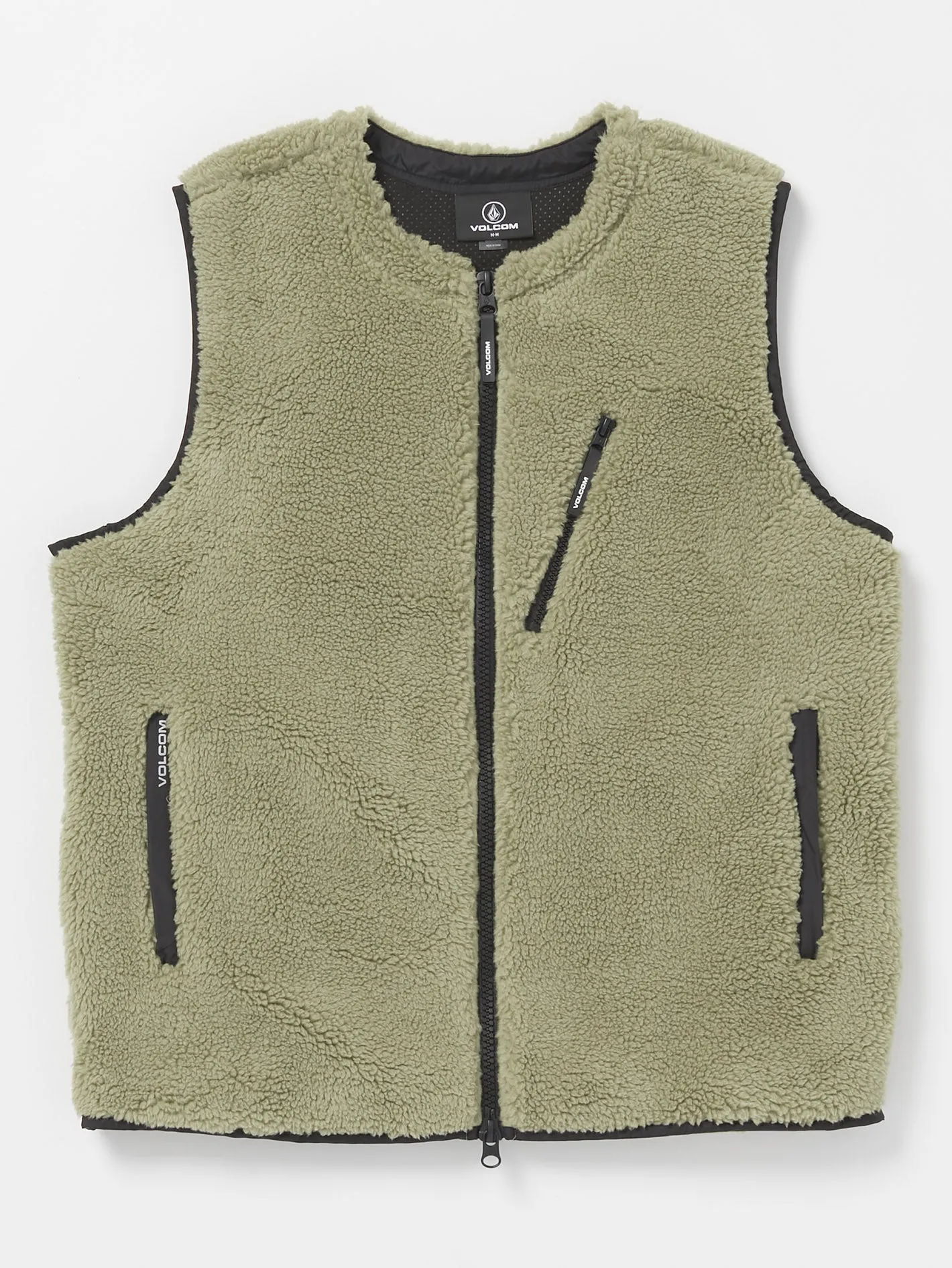 Archstone Sherpa Vest - THYME GREEN