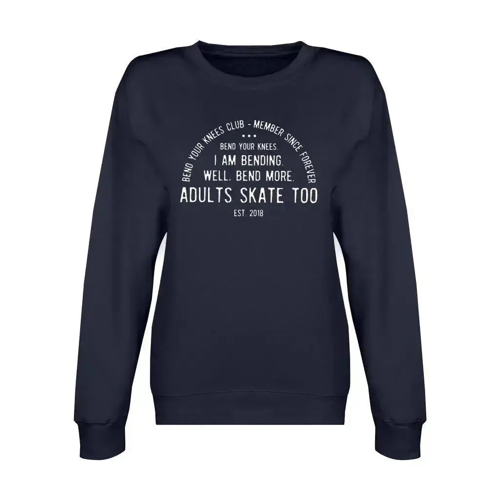 Bend Your Knees Club Unisex Premium Crewneck Sweatshirt