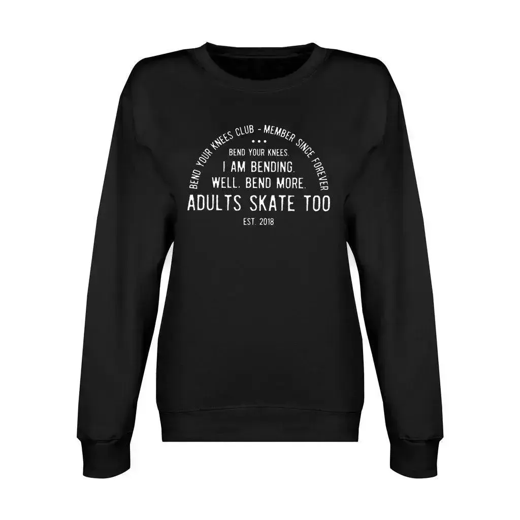 Bend Your Knees Club Unisex Premium Crewneck Sweatshirt