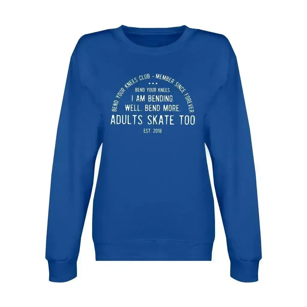 Bend Your Knees Club Unisex Premium Crewneck Sweatshirt