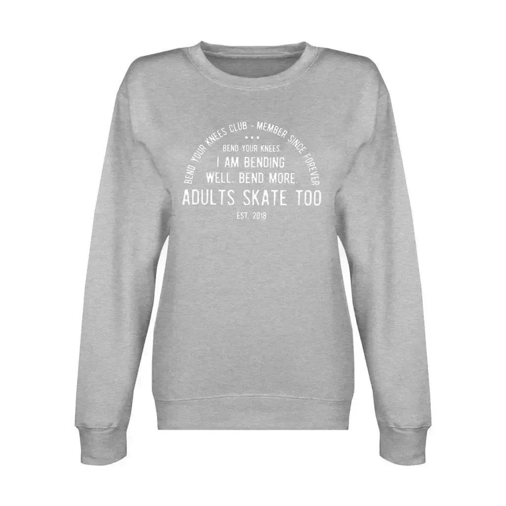 Bend Your Knees Club Unisex Premium Crewneck Sweatshirt