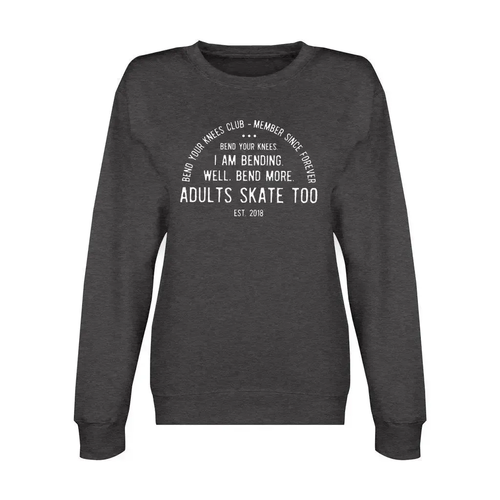 Bend Your Knees Club Unisex Premium Crewneck Sweatshirt