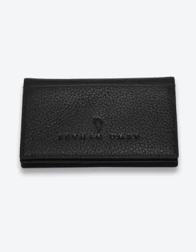 Black Leather Card Case