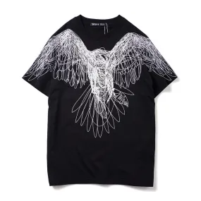 Black   White Eagle T-Shirt