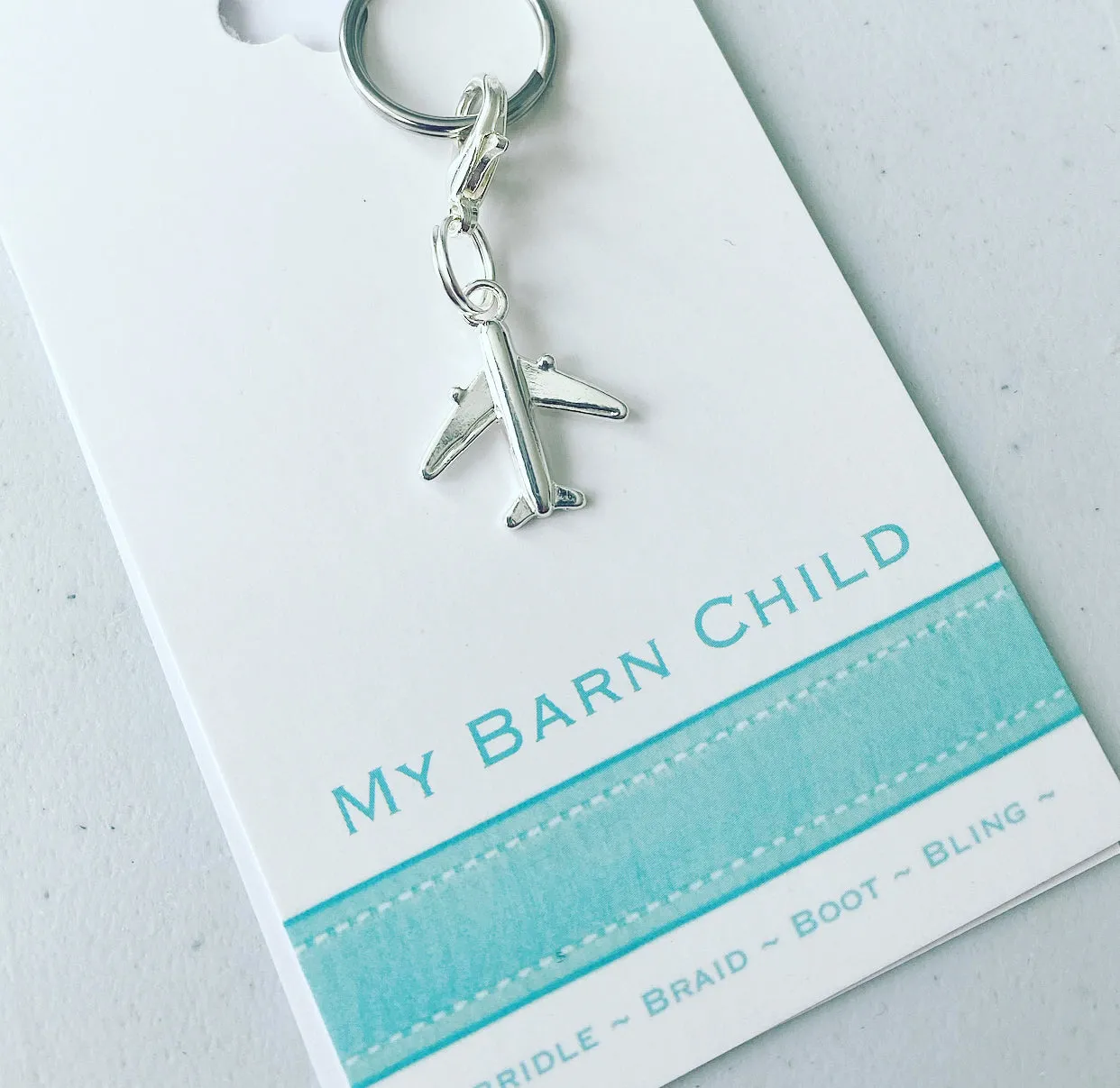 *Bridle Charm: Jet Plane ✈️ NEW