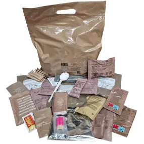 British Army 24 Hour Operational Ration Pack Halal - Menu 10