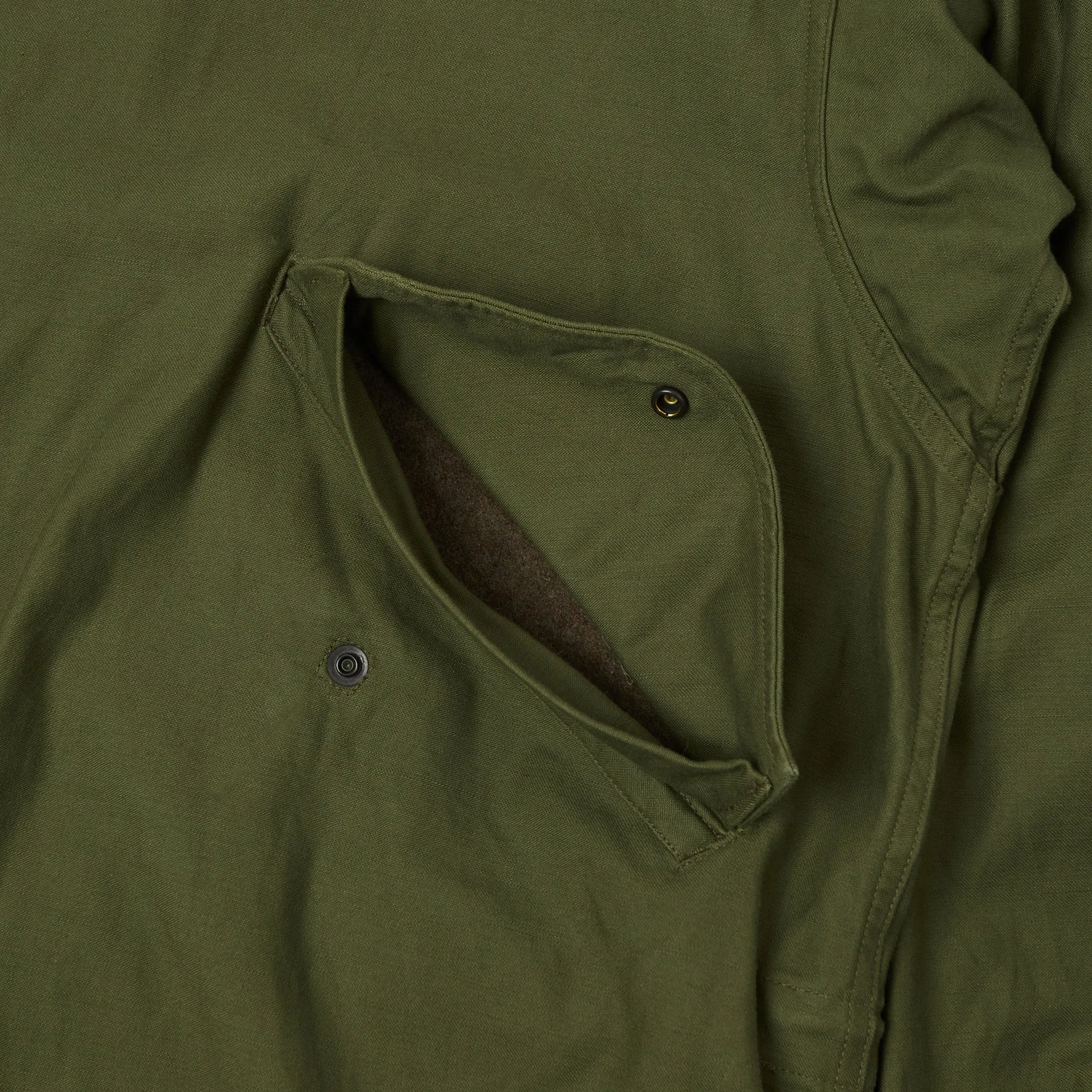 Buzz Rickson's M-51 Fishtail Parka - Olive Drab