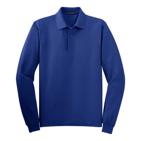 C1308MTLS Mens Tall Silk Touch Long Sleeve Polo