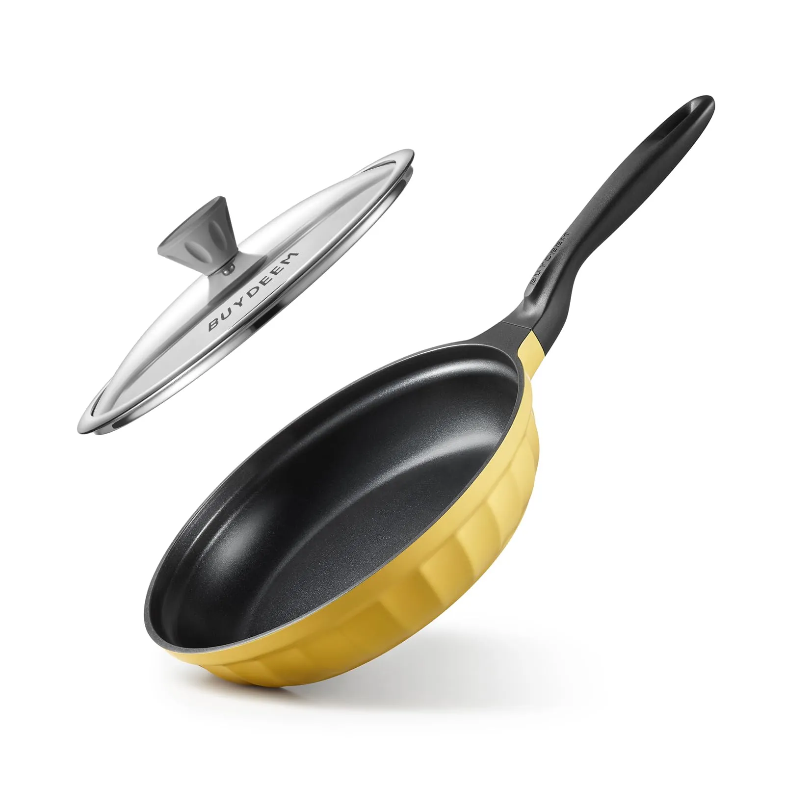 Cast Aluminum Nonstick Frying Pan, 2.5QT