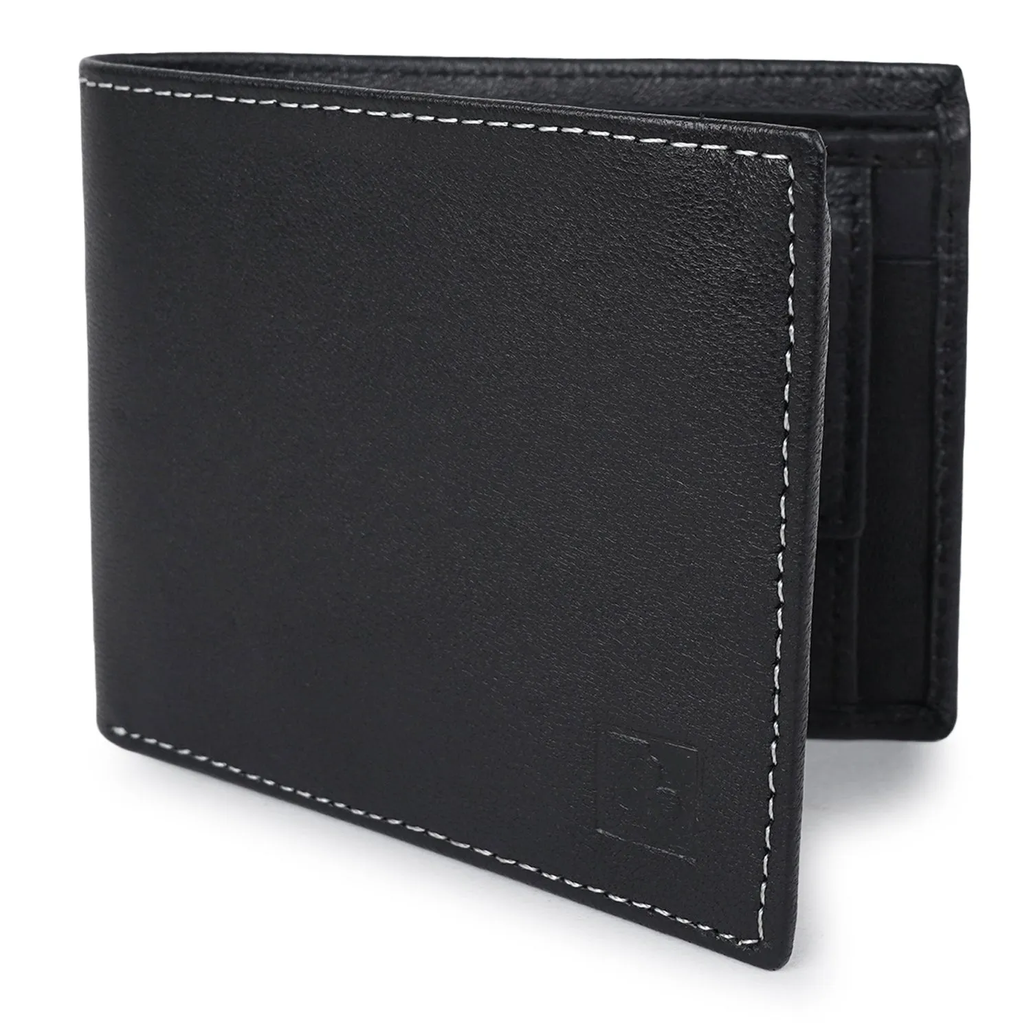 CIMONI Genuine Leather Stylish Credit/5 Debit Card Slots I 1 Currency Compartments Wallet for Men