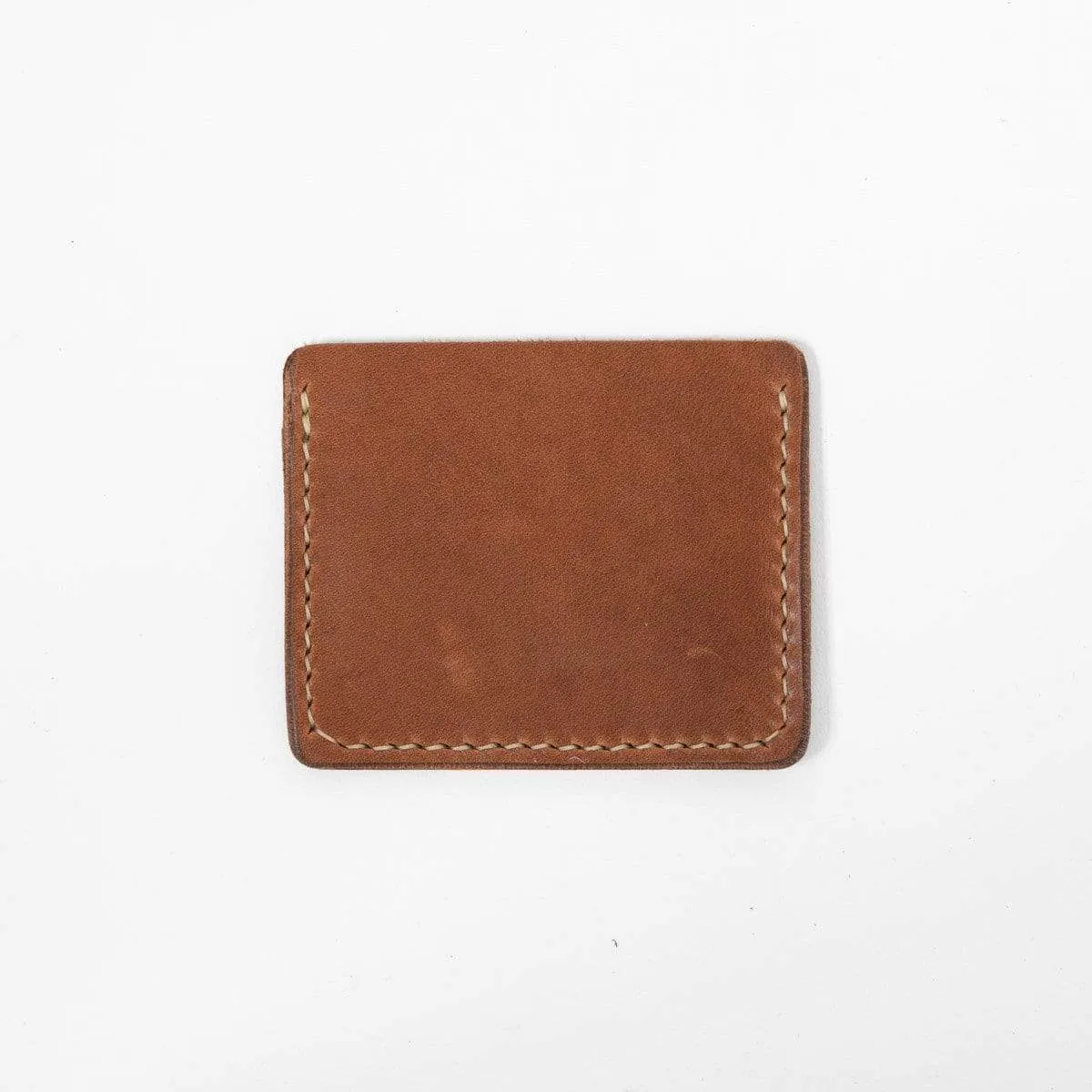 Cognac Slim Card Wallet