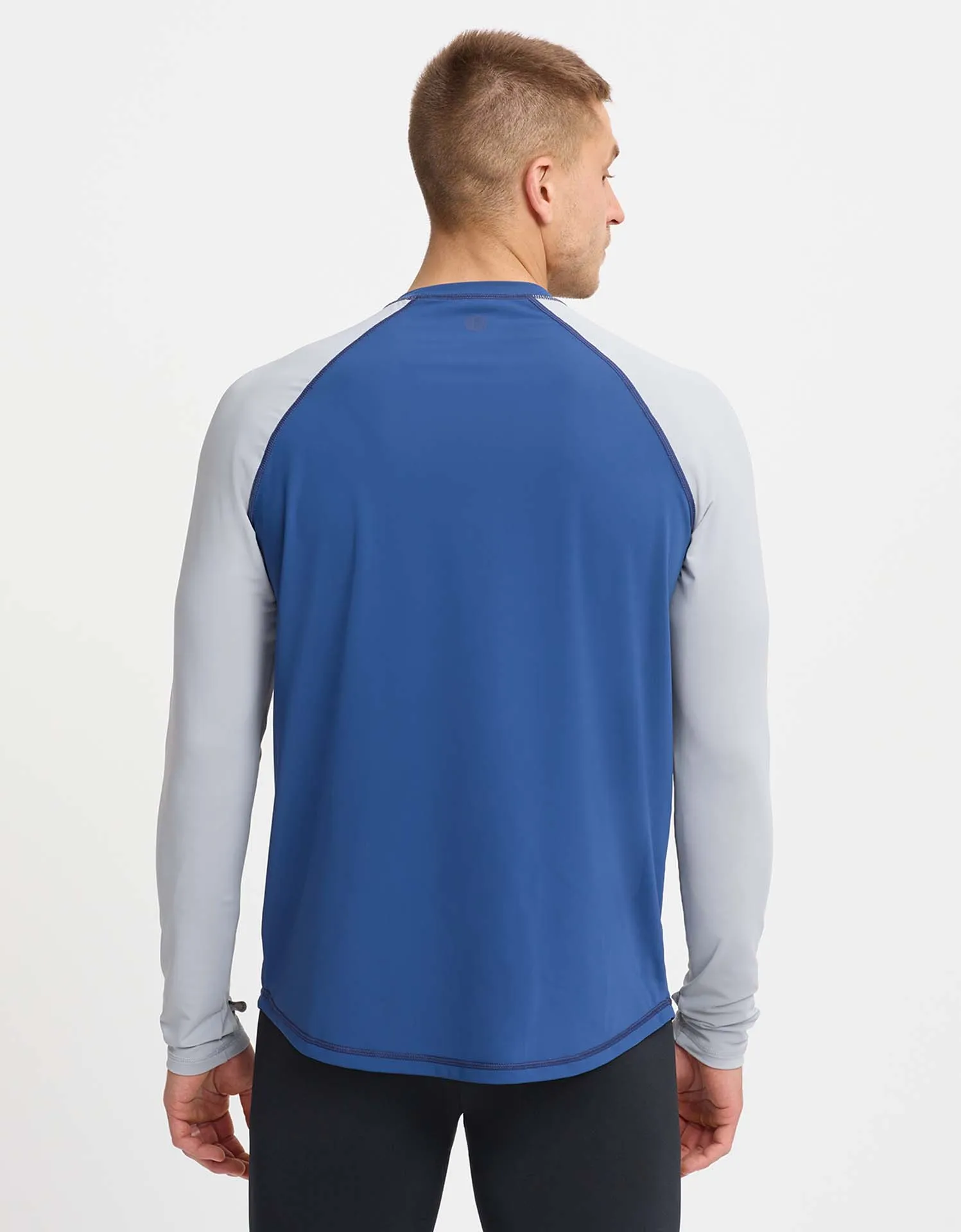 Color Block Long Sleeve Rashguard UPF 50  I Aqua Sport Collection