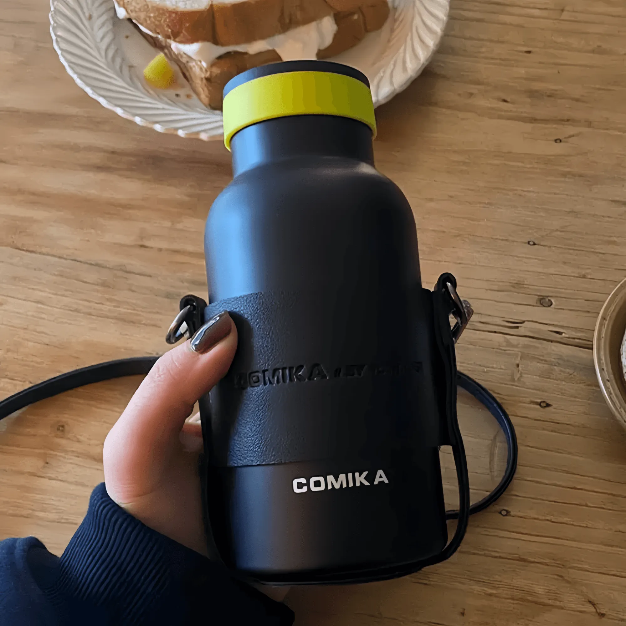 COMIKA Swire Cup Thermal Bottle 360ml Vacuum Insulated Bottle Stainless Steel Coffee Cup