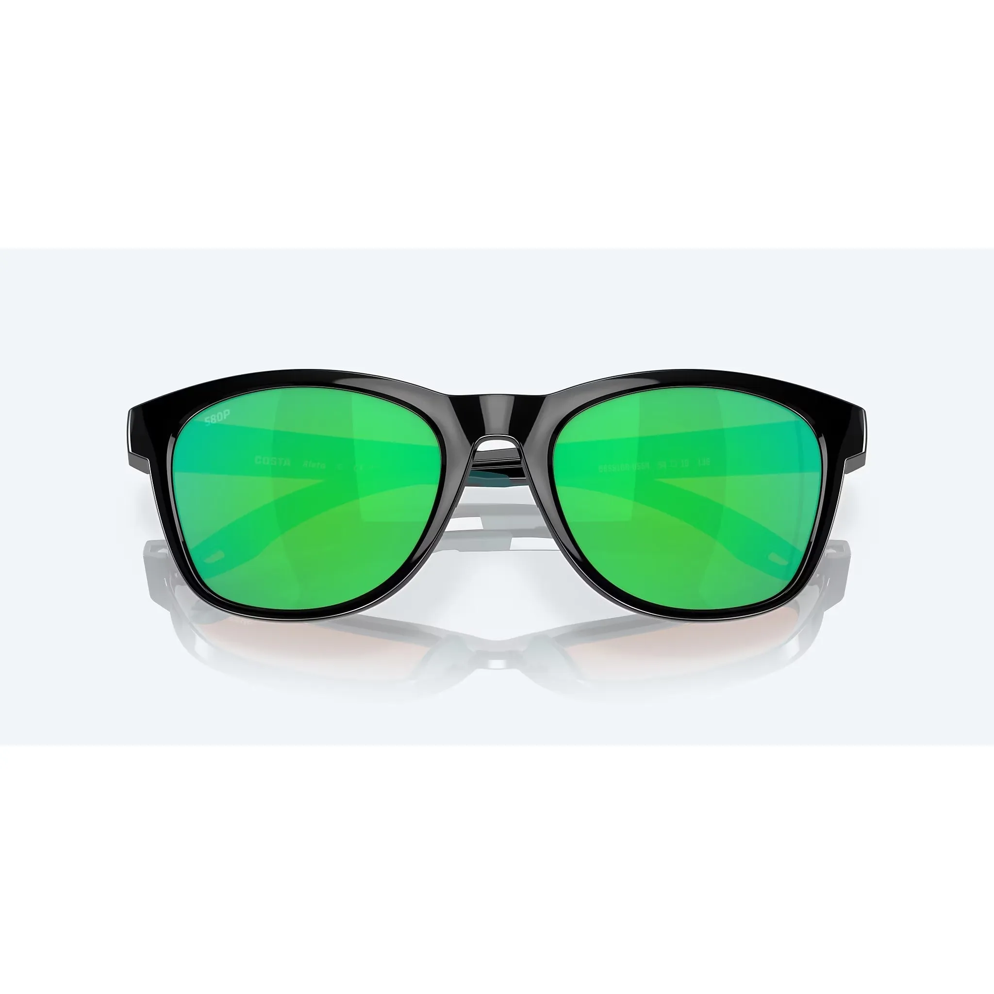 Costa Aleta Black/Green Mirror 580P