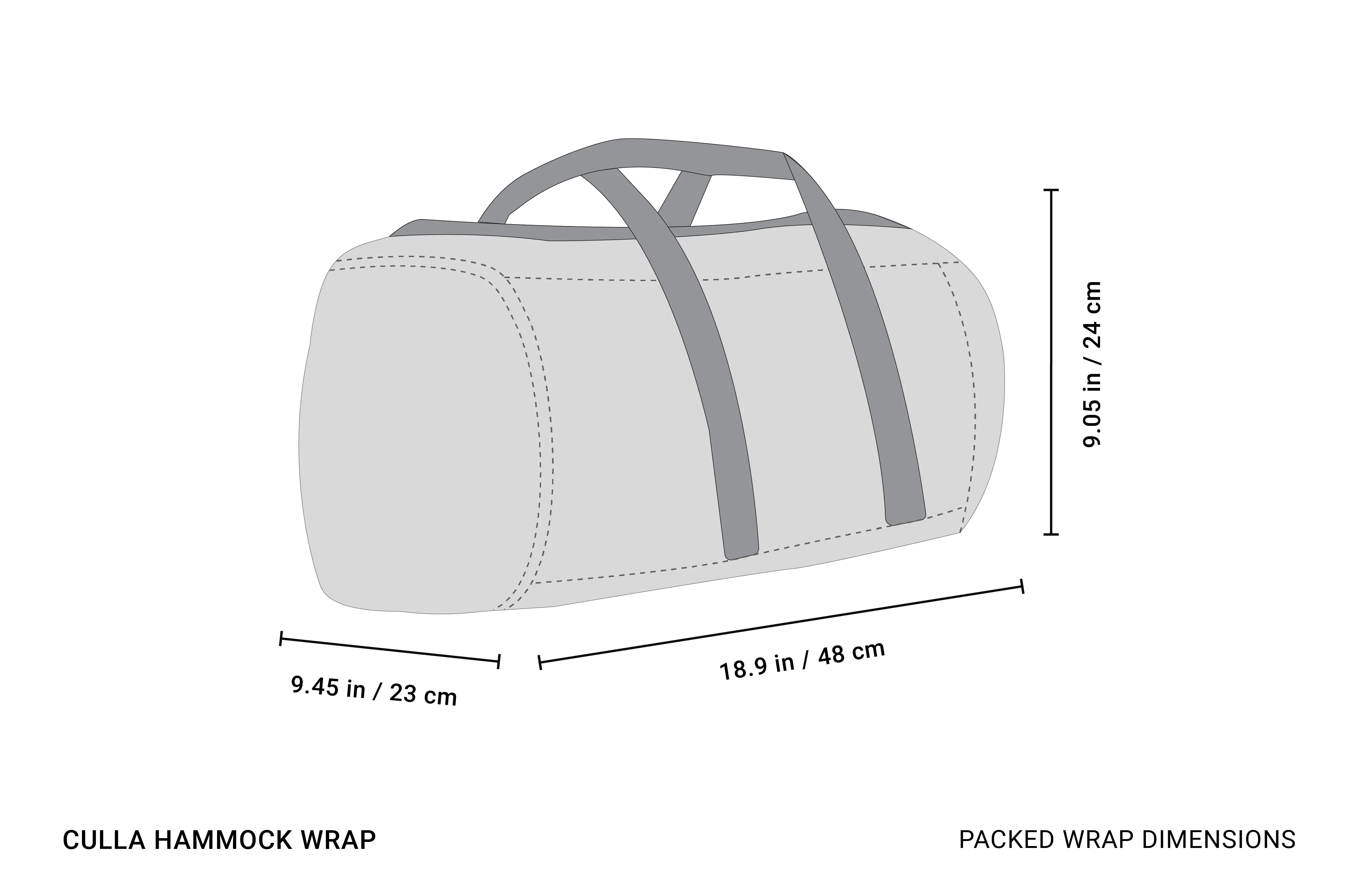 CULLA HAMMOCK WRAP | 1 OR 2 PERSON INSULATION FOR HAMMOCKS