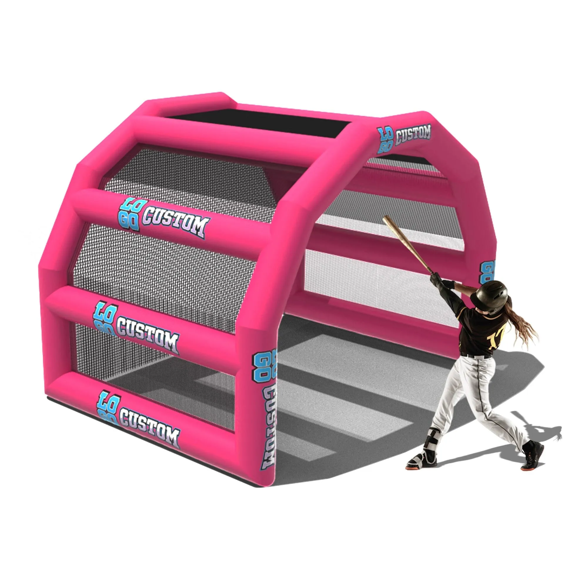 Custom Inflatable Baseball Hitting Station