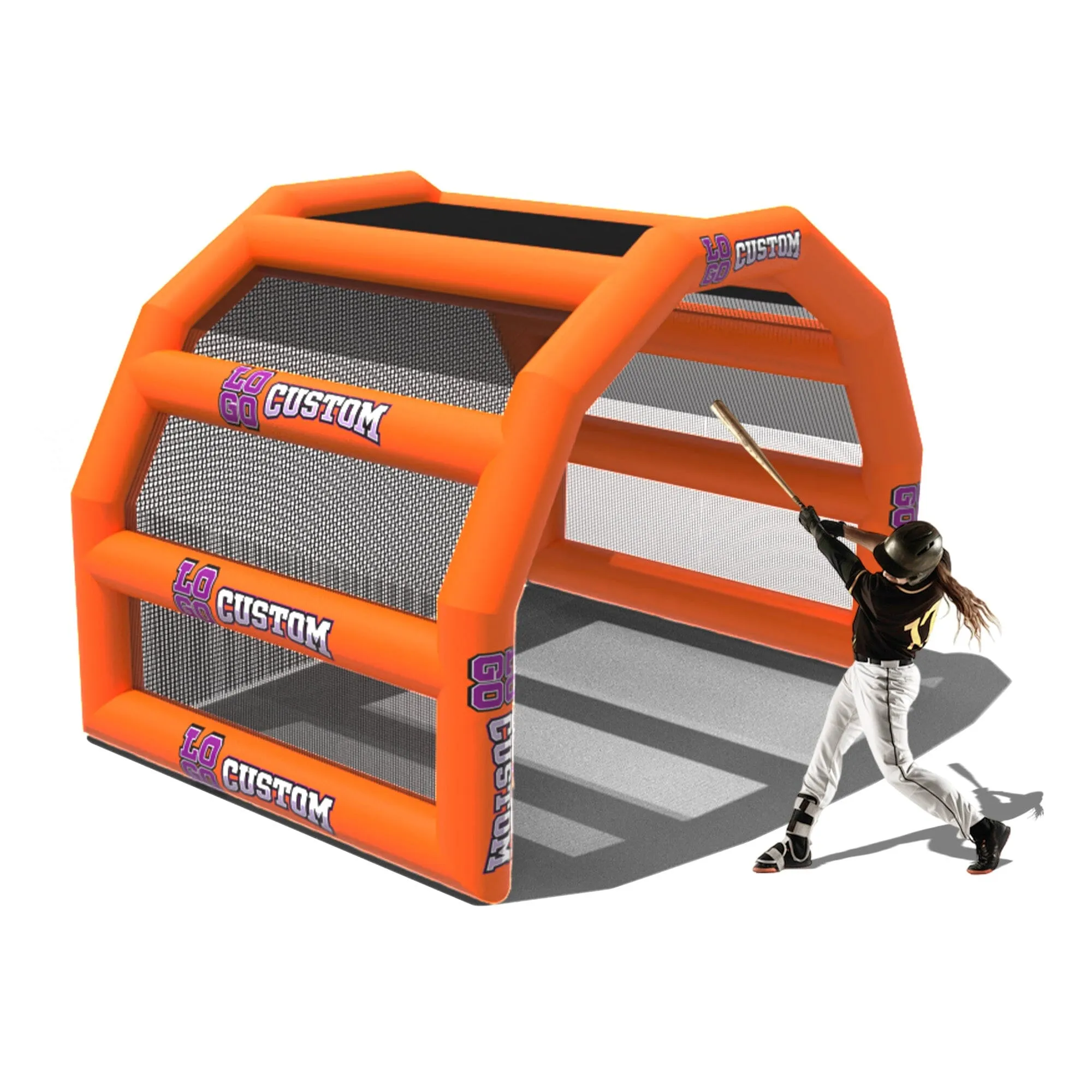 Custom Inflatable Baseball Hitting Station