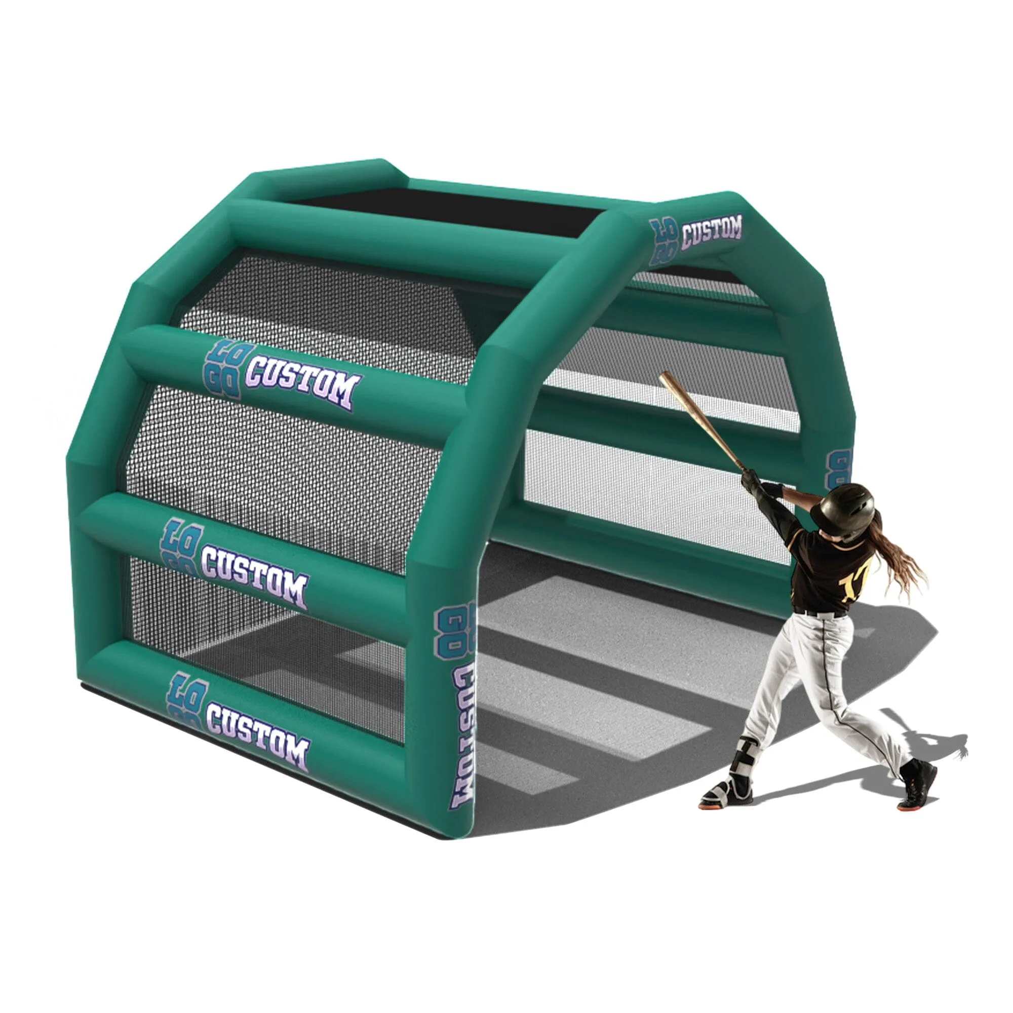 Custom Inflatable Baseball Hitting Station