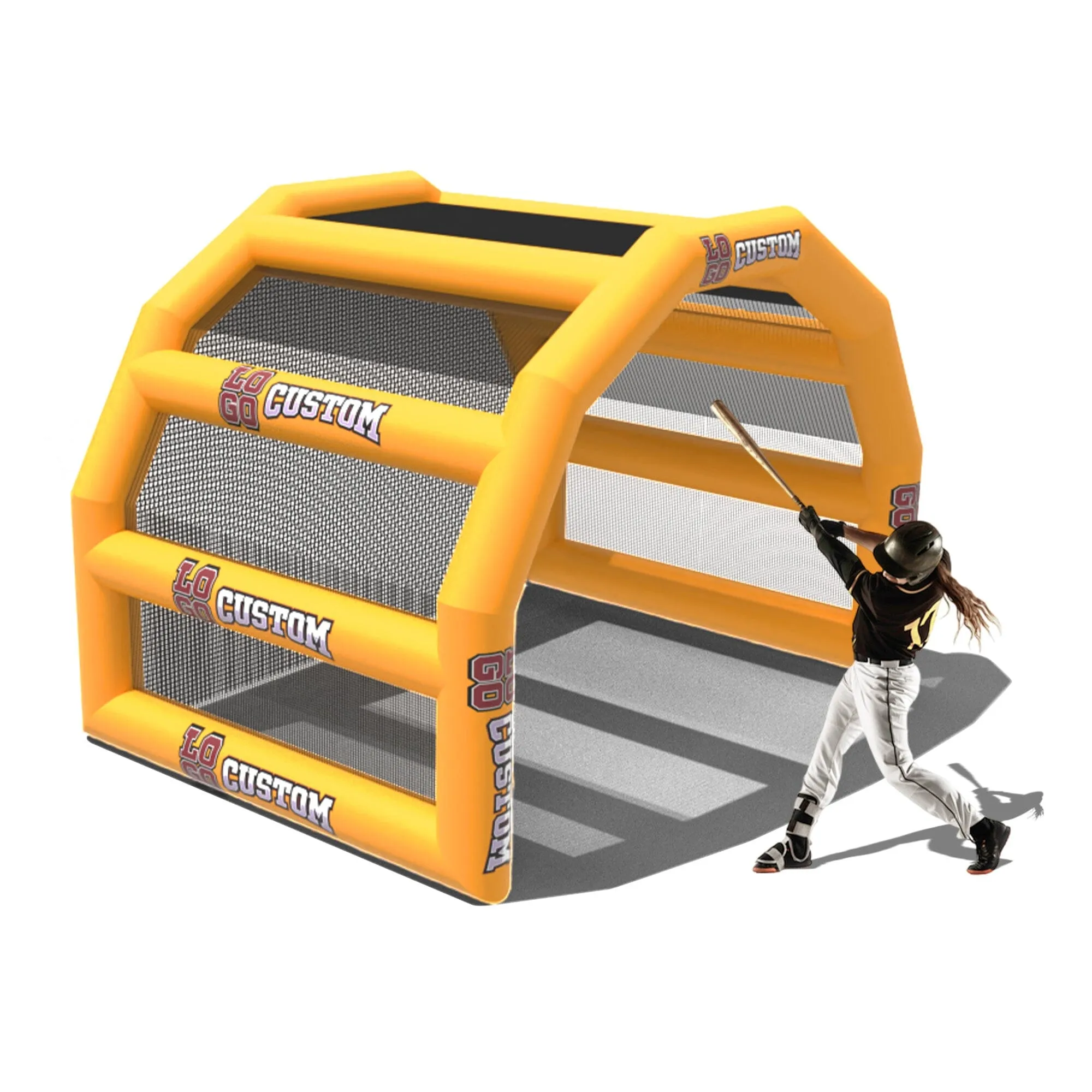 Custom Inflatable Baseball Hitting Station