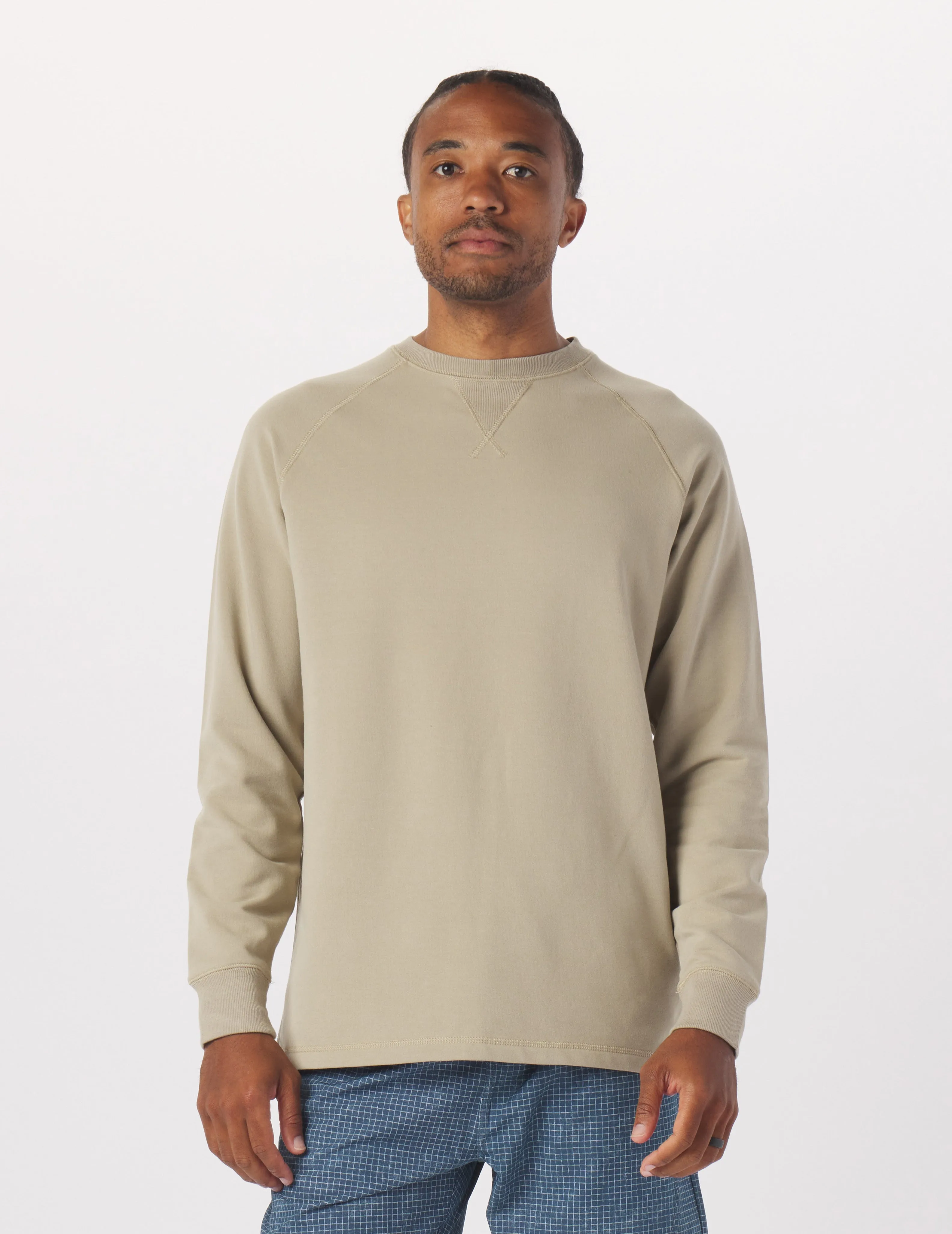 Dakota Crewneck: Linen