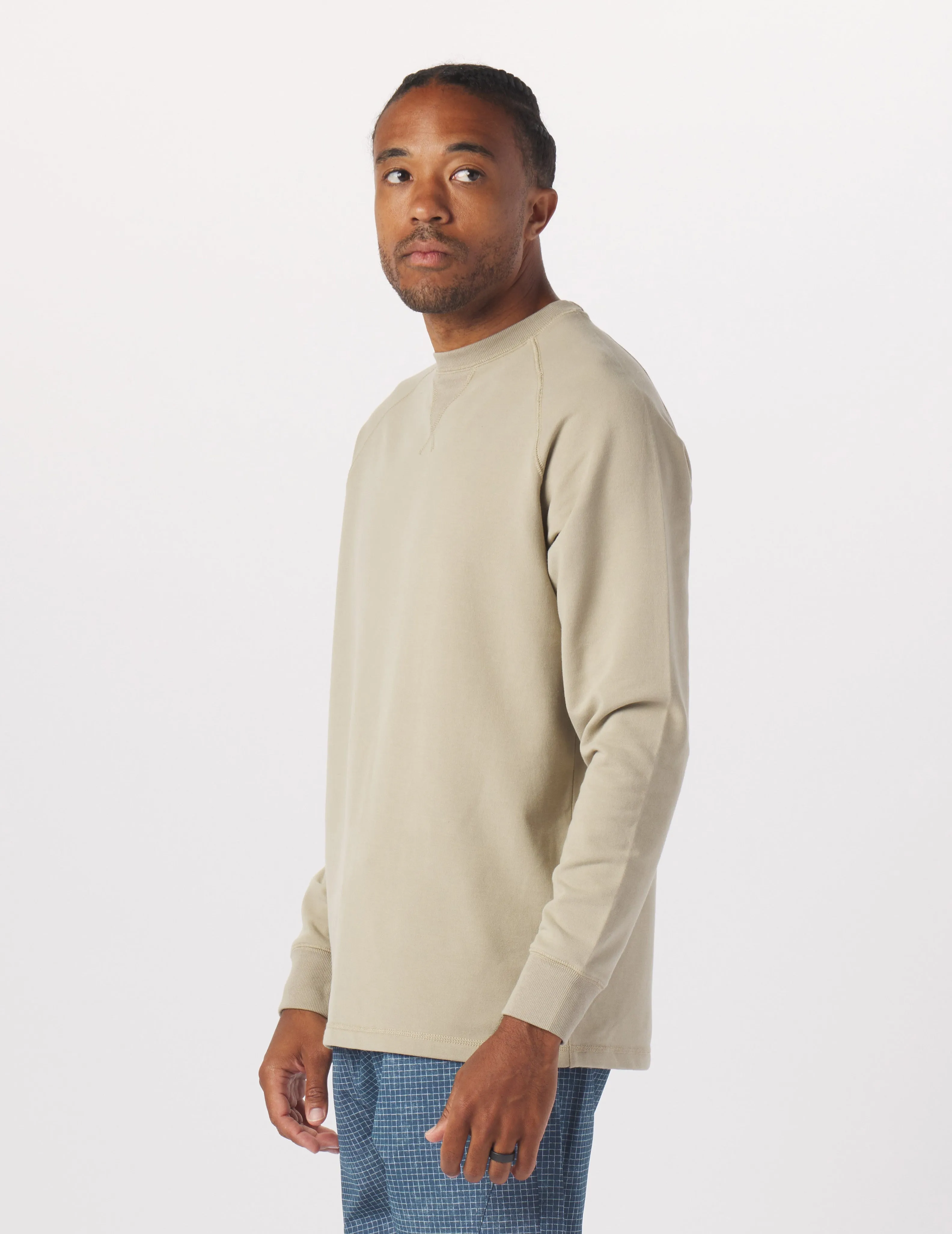 Dakota Crewneck: Linen