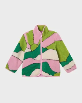 Desert Landscape Teddy Jacket