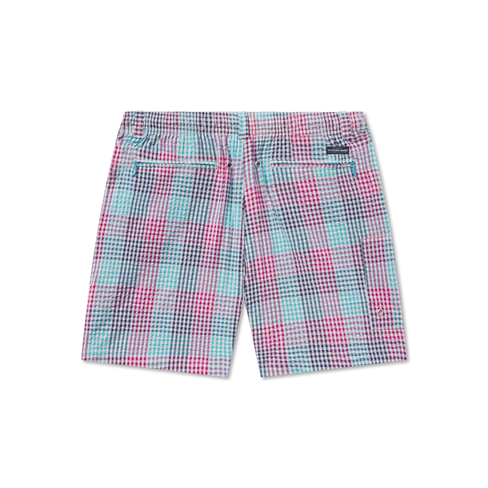 Dockside Swim Trunk - Seersucker Gingham