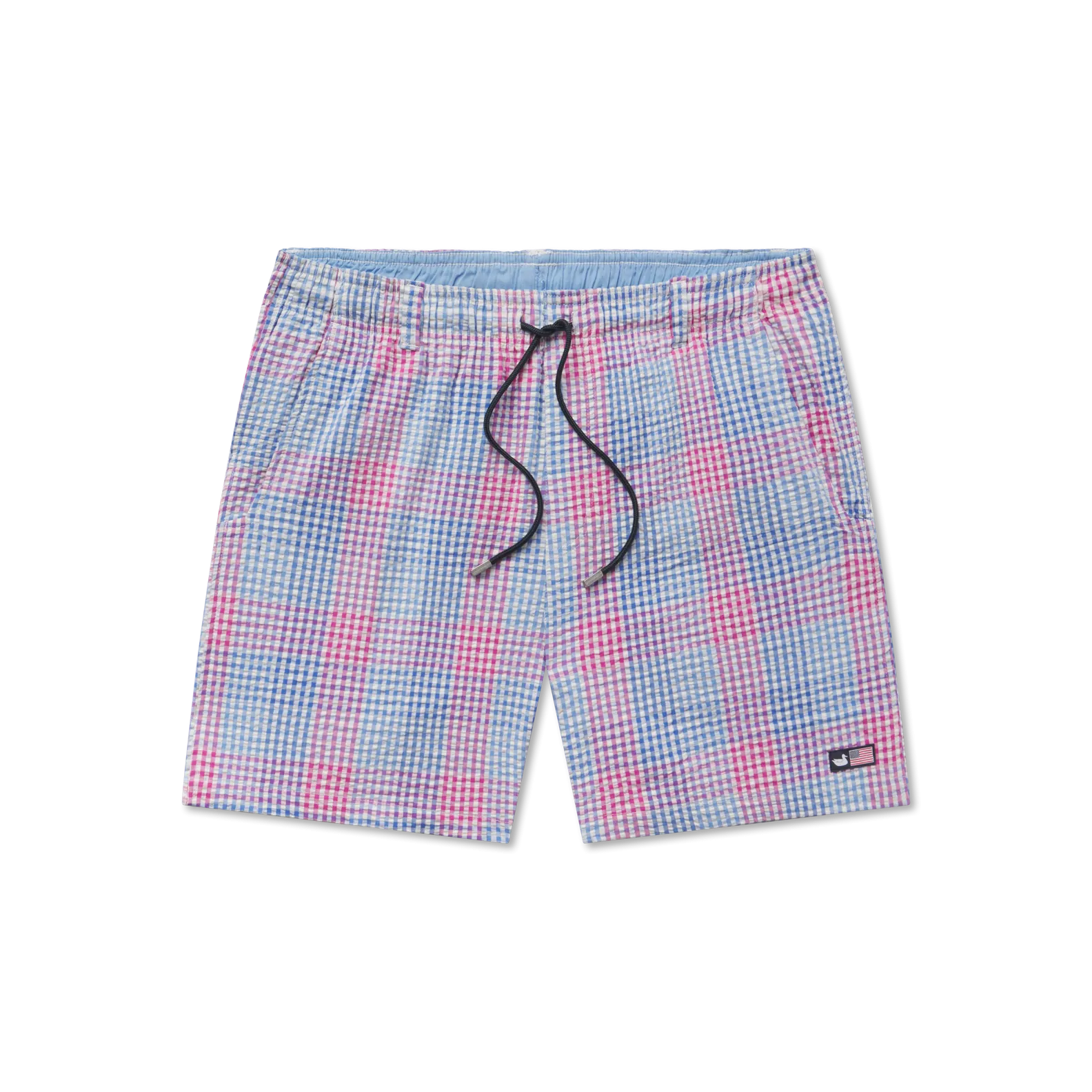 Dockside Swim Trunk - Seersucker Gingham