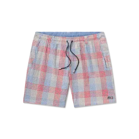 Dockside Swim Trunk - Seersucker Gingham