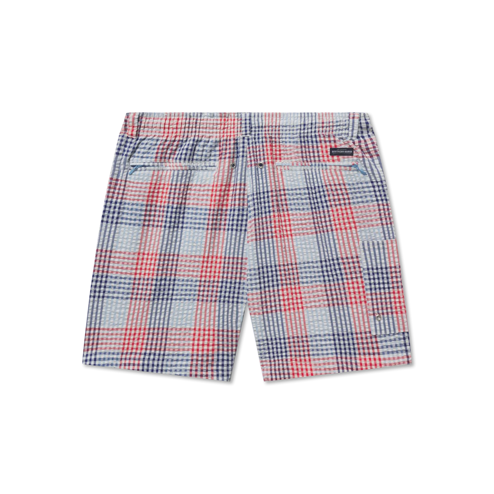 Dockside Swim Trunk - Seersucker Gingham