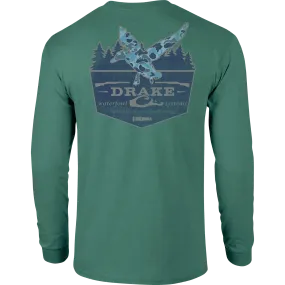 Drake Old School In Flight Long Sleeve T-Shirt