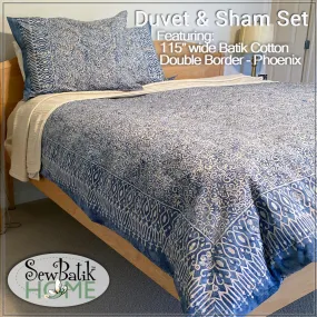 Duvet Cover & Matching Pillow Sham Project Kit