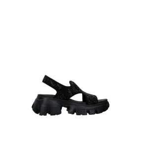 EBK49-005 Wedges Sandal - Black