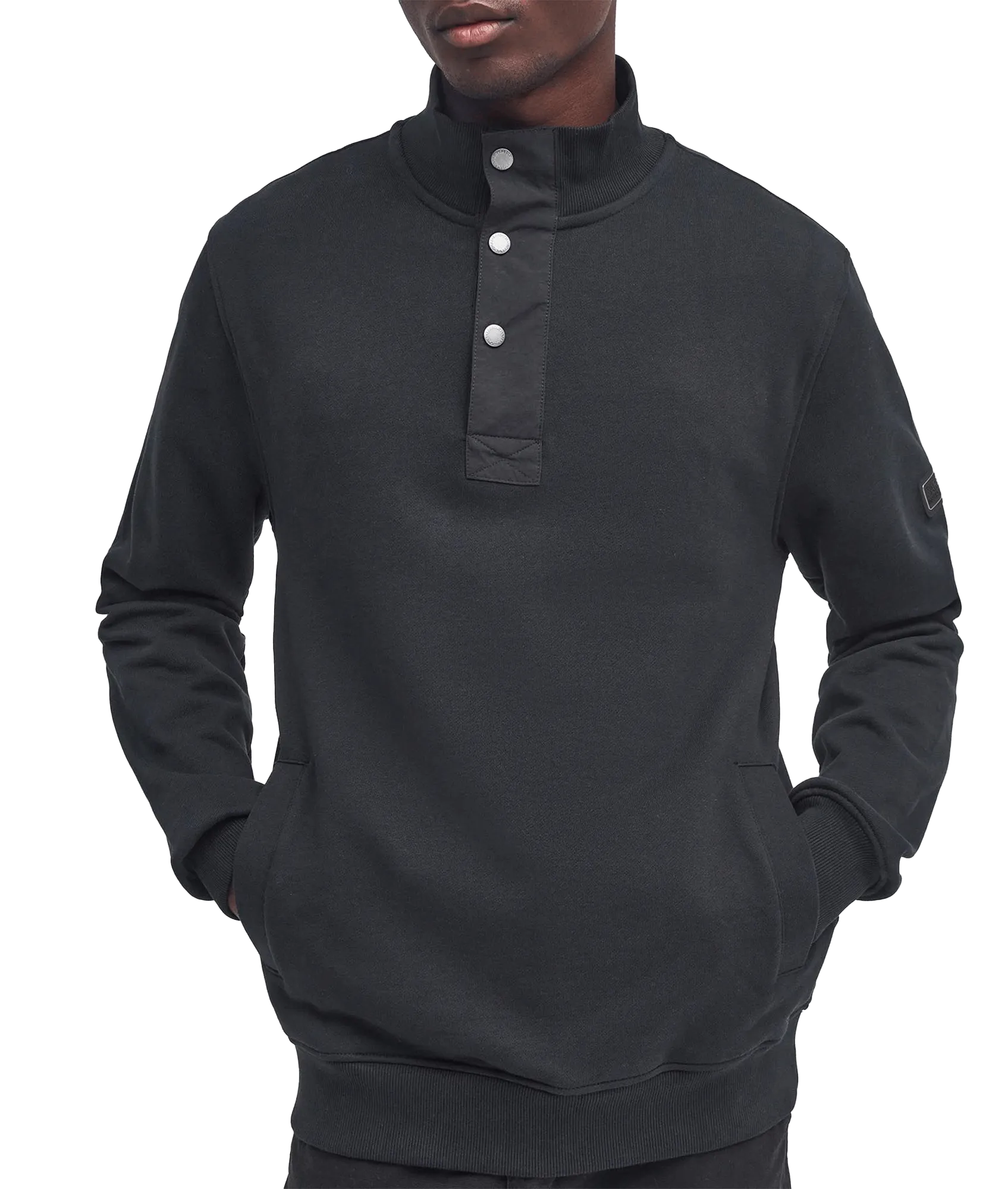 Flight Half-Zip Sweatshirt - Black