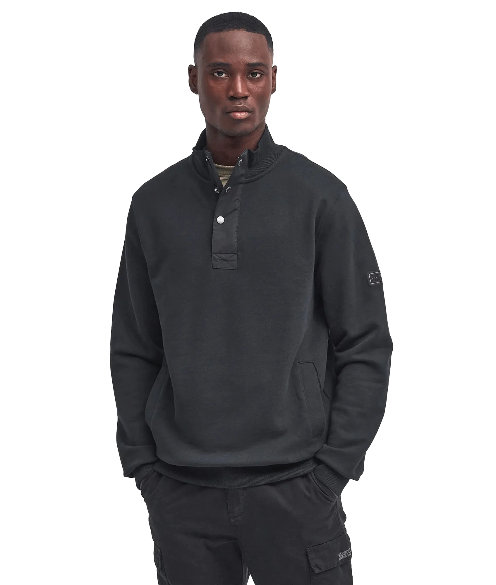 Flight Half-Zip Sweatshirt - Black