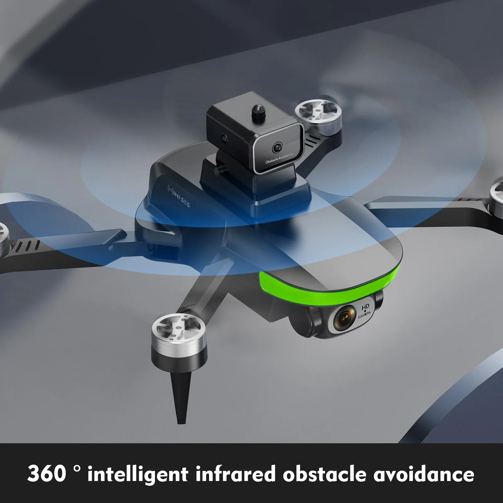 Foldable Brushless Quadcopter Mini Drone 8K HD Camera Obstacle Avoidance