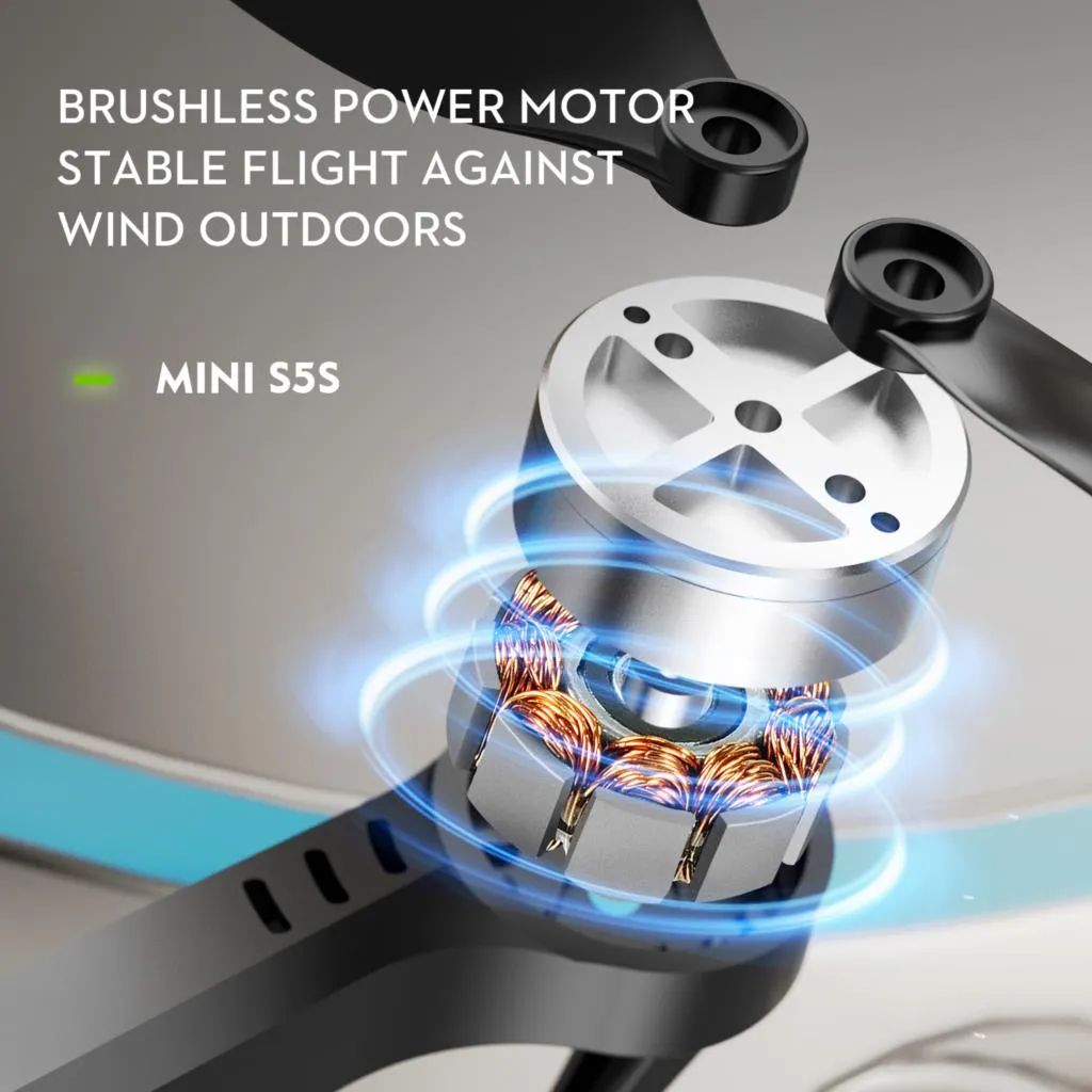 Foldable Brushless Quadcopter Mini Drone 8K HD Camera Obstacle Avoidance