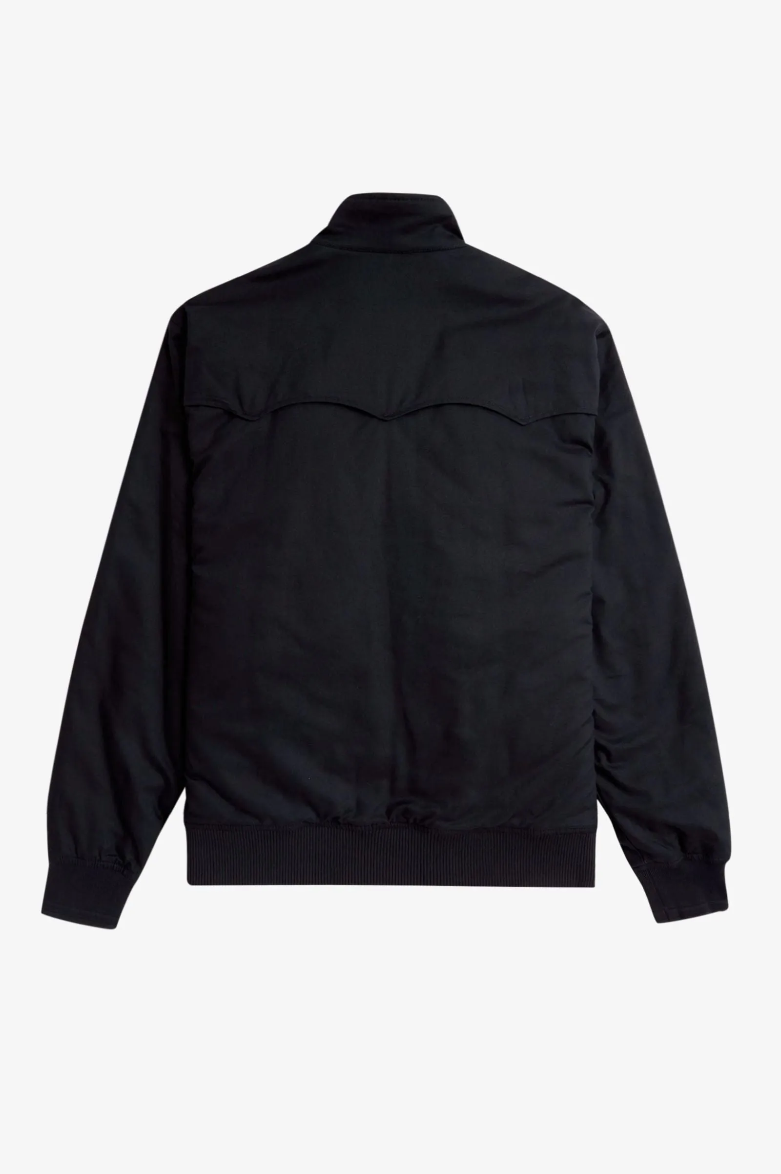 Fred Perry Black Padded Harrington Jacket