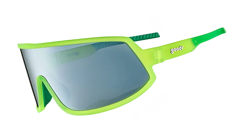 Goodr Nuclear Gnar Sunglasses - Lime/Green