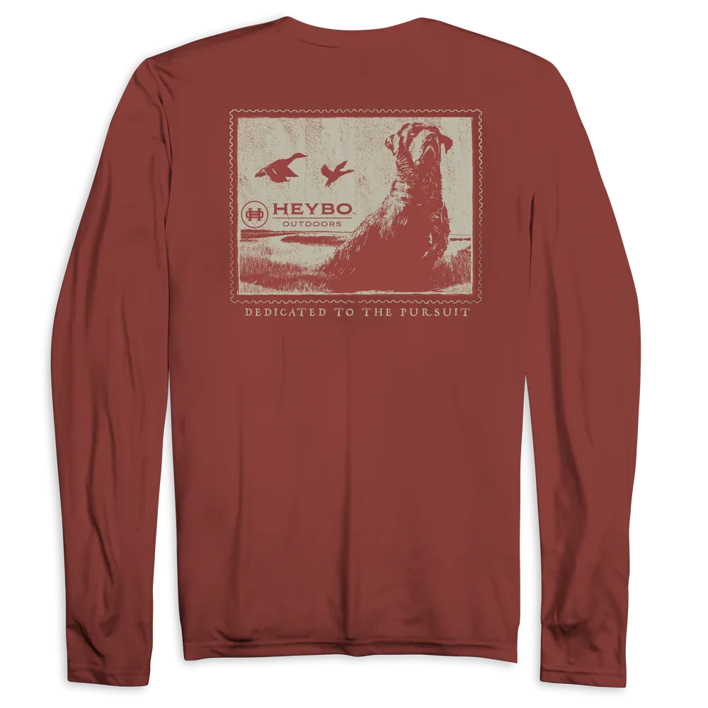 Heybo Weathered Lab Stamp LS Tee