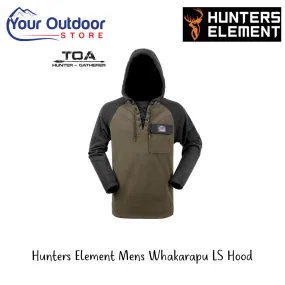 Hunters Element Mens Whakarapu Long Sleeve Hood