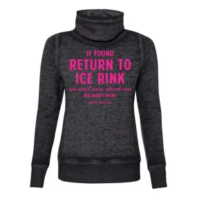 If Found Cowl Neck Sweatshirt