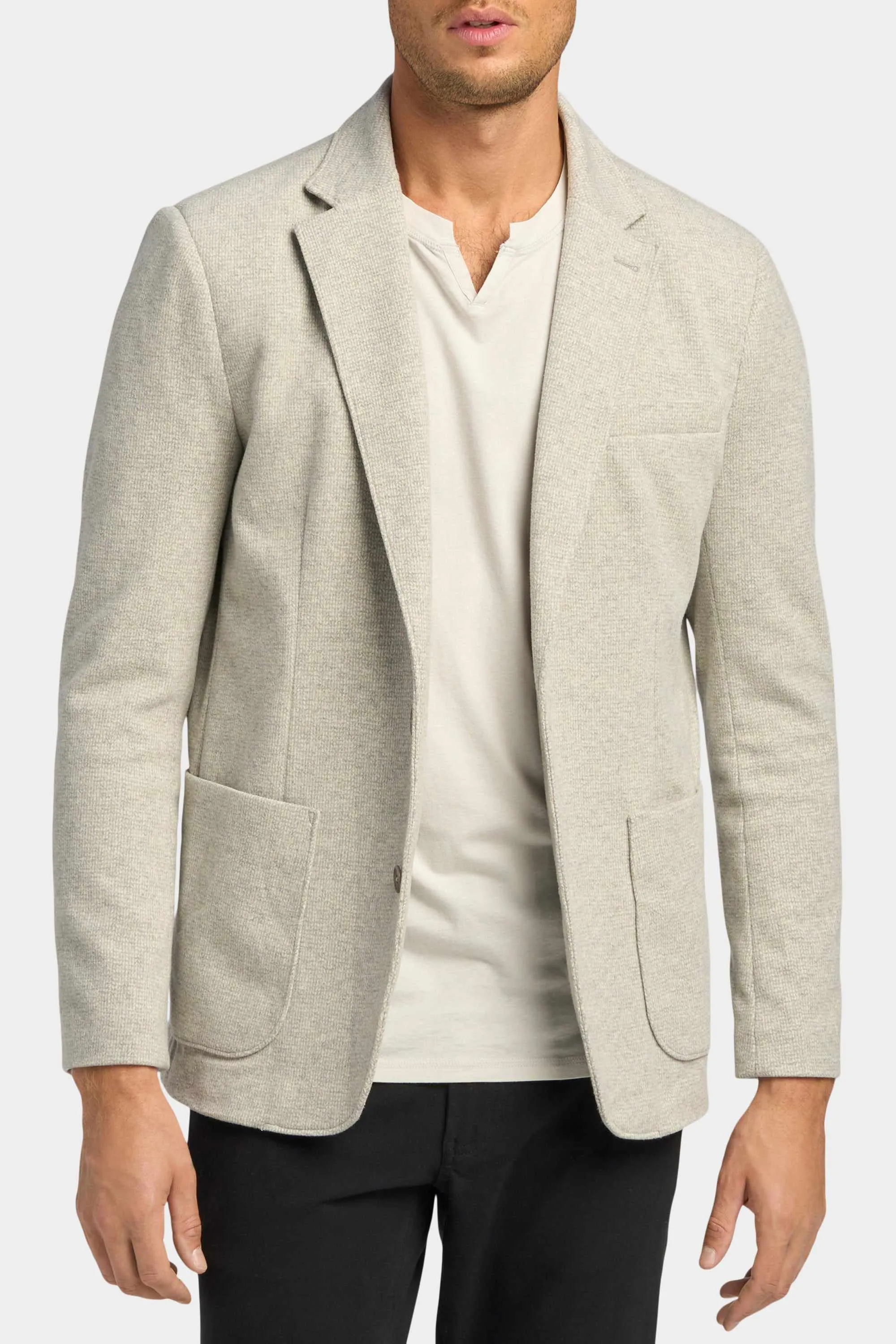 Knit Blazer | With Recycled Polyester