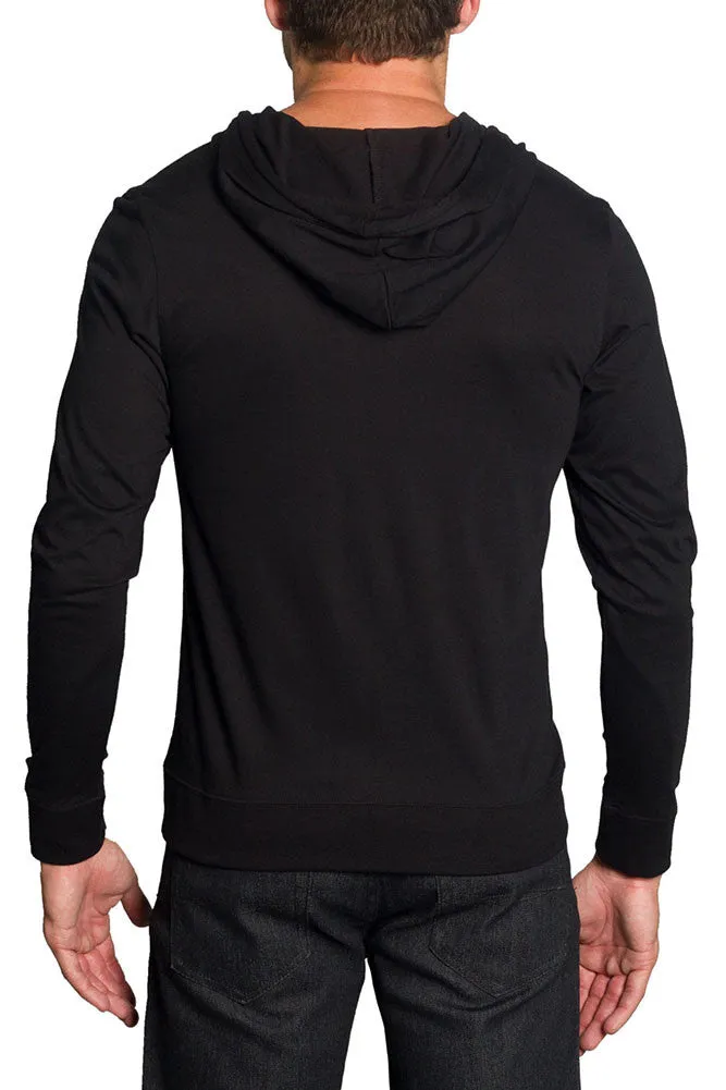 Lightweight Zip Down Hoodie