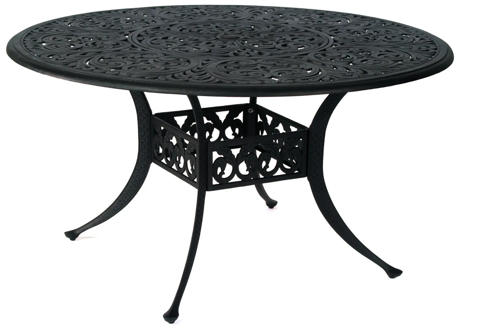 Mayfair cast aluminum 48" Dining Table